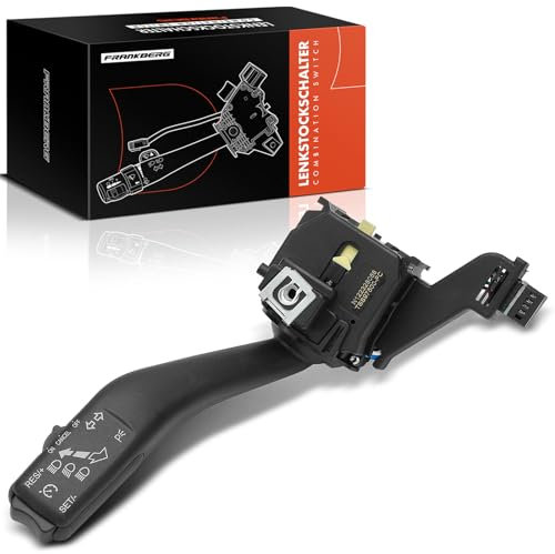 Frankberg 1x Lenkstockschalter 8-Polig Kompatibel mit Golf V 1K1 1.4L-3.2L 2003-2009 Altea 5P1 1.2L-2.0L 2004-2024 T.o.u.r.a.n 1T1 1T2 1.4L-2.0L 2003-2010 Replace# 1K0953513G