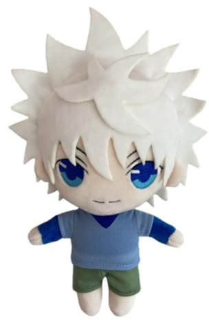 SXYNIO Hunterxhunter Plüschspielzeug Cute GON-Freecss Killua Zoldyck Hisoka Figur Puppe Gefülltes Plüschtier Cosplay Zubehör (B)