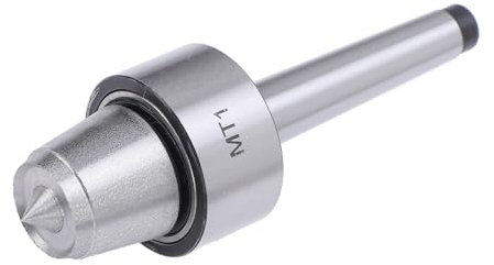 Mitlaufendes Zentrum für Holzdrehmaschinen MT1, Mitlaufendes Zentrum für Drechselarbeiten, Schale und Spitze, MT1-Holzdrehzentrum aus Edelstahl