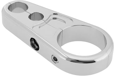 1 Pezzo Fermo per Cavo Freno e Frizione Moto Morsetto Manubrio 25mm di Ricambio Compatibile con Davidson 1 Pollice