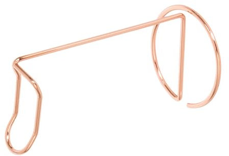 Headphone Organizer Holder Rose Gold Stand is stable and protects headset from damage