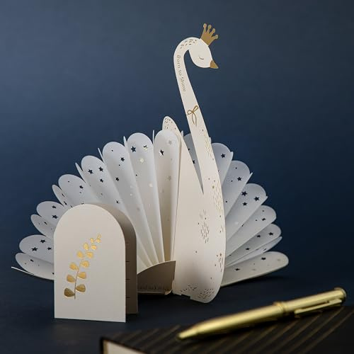 Hallmark Hall & Co Premium 3D & Pop Up (White Swan)