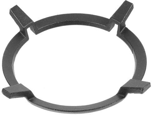 PAMINGONO Gusseisen Herdgestell Rutschfester Topfhalter Wok Ständer für Gasherd Kochgeschirrzubehör