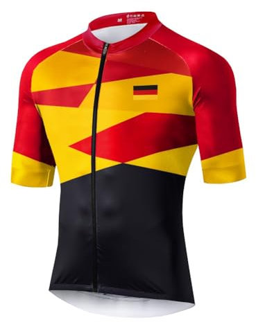 UGLY FROG Bike-T Full Zip Radsport Trikots Herren Cycling Top Special Designs Outdoor Männer Kurzarm Radtrikot Jersey Fahrradbekleidung