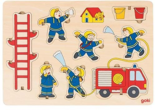 goki 57471 Aufstellpuzzle Feuerwehr