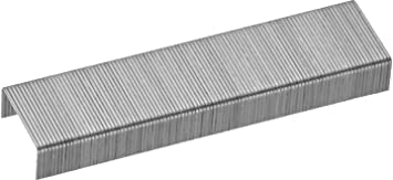 Heftklammern 53/8 Typ J Wire Staples Verzinkt Kompatibel mit Holz Kunststoff Hartholz Gipskarton Klammerpistole Nachfüllpackung (Packung mit 1000 Stück)