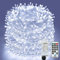Fairy Lights Plug in, 83M/272Ft 800LED String Lights Main Powered, 8 Modes Garden Lights with Remote Control, Fairy Lights for Bedroom, Garden, Gazebo, Party, Christmas Decorations (Cool White)
