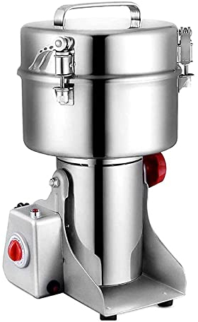ATAAY Tritacarne Elettrico Tritatutto a Secco Tradizionale Tritatutto Elettrico ad Alta velocità Grano in Acciaio Inossidabile