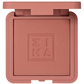 3INA MAKEUP - The Blush 503 - Nude - Finition soyeuse naturelle - Fard à joues en poudre minérale pressée lumineuse - Fard à joues constructible - Formule longue durée - Vegan - Cruelty Free