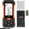 Medidor Láser Dnipro-M 60TF, Medidor de Distancia Láser Digital, Medición de Distancia/Área/Volumen, Función Pitágoras, Pantalla LCD Retroiluminada, IP54, 0.15-60 m