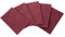 5pcs Scouring Pad Industrial Abrasive, Scotched for Superior Cleaning and Polishing Finishing Pads (Red)