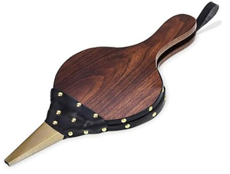 Jilskl Fuelles de Chimenea, Soplador de Aire de Madera, 30.5 x 12.5cm