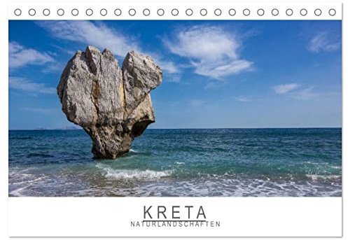 Kreta - Naturlandschaften (Tischkalender 2026 DIN A5 quer), CALVENDO Monatskalender: Naturlandschaften Kretas, Griechenland (CALVENDO Natur)