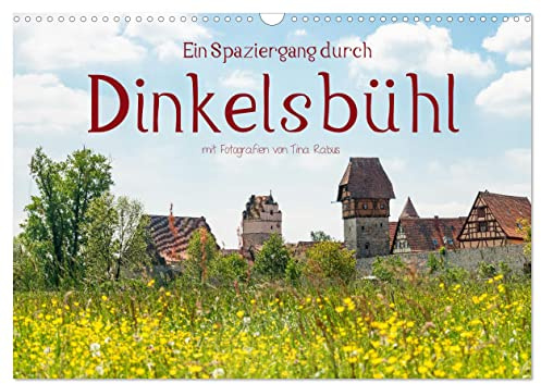 Ein Spaziergang durch Dinkelsbühl (Wandkalender 2026 DIN A3 quer), CALVENDO Monatskalender: Die Altstadt von Dinkelsbühl entdecken. (CALVENDO Orte)