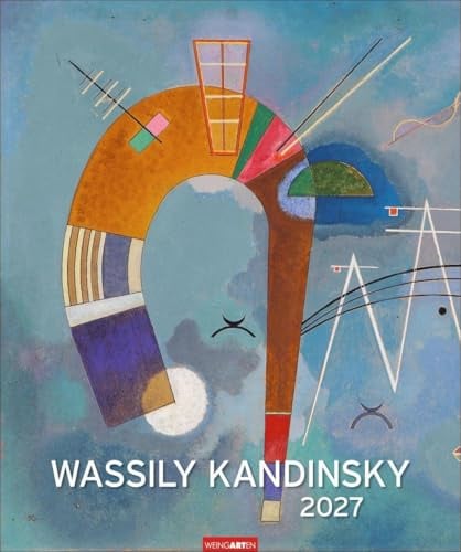 Wassily Kandinsky Edition Kalender 2027: Kunstvoller Wand-Kalender mit abstrakten Kunstwerken im Bauhaus-Stil. Großer Kunst-Kalender 2027 im Hochformat. 46 x 55 cm.
