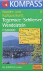 Carte touristique : Tegernsee - Schliersee