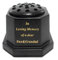 Black topped In loving memory of a dear Nan & Grandad memorial pot/grave vase