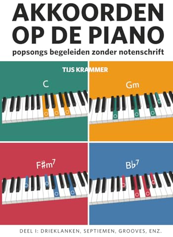 Akkoorden op de piano: Nummers begeleiden zonder notenschrift: Popsongs Begeleiden Zonder Notenschrift
