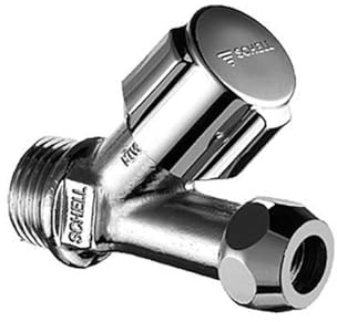 Schell - Komfort Schrägsitzventil kurz Länge 3/8 x 3/8 Chrom