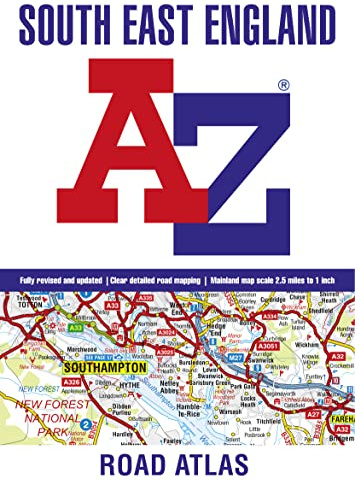 South East England Regional A-Z Road Atlas