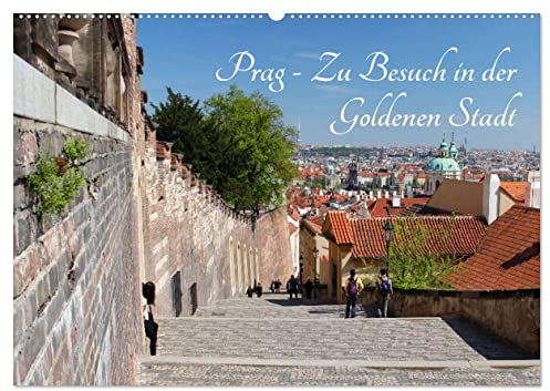 Prag - Zu Besuch in der Goldenen Stadt (Wandkalender 2025 DIN A2 quer), CALVENDO Monatskalender