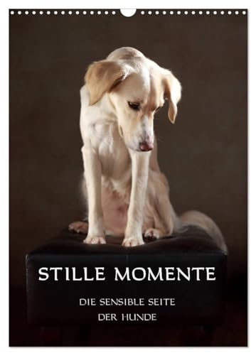 Stille Momente - Die sensible Seite der Hunde (Wandkalender 2025 DIN A3 hoch), CALVENDO Monatskalender: Hunde, wie sie unser Herz berühren... (CALVENDO Tiere)
