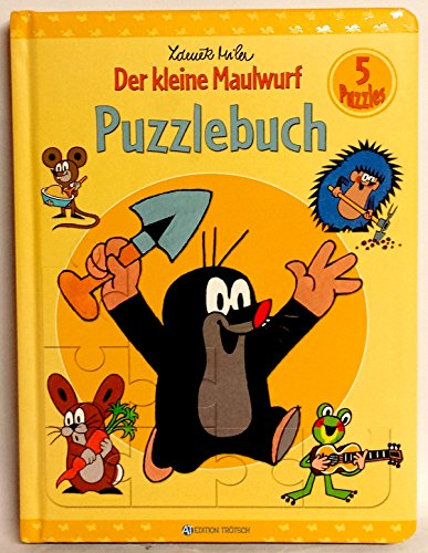 Puzzlebuch Der kleine Maulwurf: Mit 5 Puzzles à 24 Teile