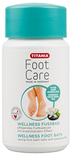 TITANIA Vital-Fussbad „Made in Germany“, Schraubdeckeldose, 1er Pack (1 x 294 g)