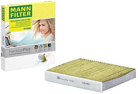 MANN-FILTER FP 2440 Innenraumfilter/Kabinenluftfilter - FreciousPlus Biofunktionaler Pollenfilter - für Pkw + Transporter