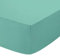 Comfy Nights Plain Dyed PolyCotton Fitted Sheet Or Pillow Pair, Double - Mint Green