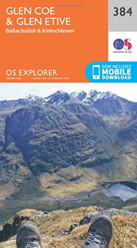 Glen Coe (OS Explorer Active Map)
