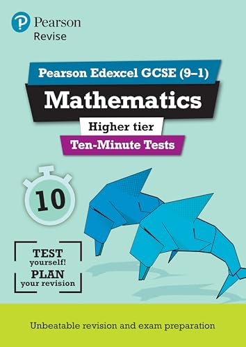 Pearson REVISE Edexcel GCSE Maths (Higher) Ten-Minute Tests - 2026, 2027 exams