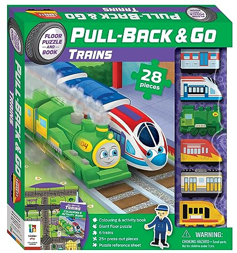 Pull Back & Go: Trains (Pull-back-and-go)