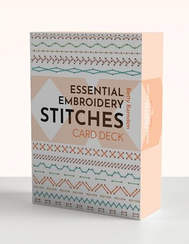 Essential Embroidery Stitches Card Deck: Choose from 50 Versatile Stitches (Craft Card Decks)