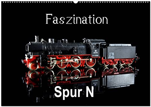 Faszination Spur N (Wandkalender 2026 DIN A2 quer), CALVENDO Monatskalender: Detailreiche Modelle im Bild (CALVENDO Hobbys)