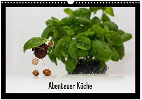 Abenteuer Küche (Wandkalender 2026 DIN A3 quer), CALVENDO Monatskalender: Küchengeschichten mit Kastanienmann (CALVENDO Lifestyle)