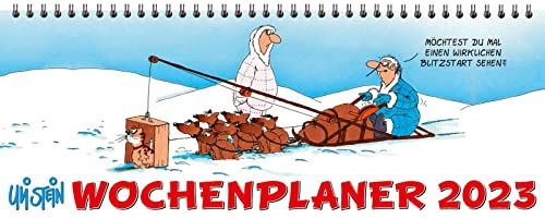 Uli Stein Wochenplaner 2023: Tischkalender (Uli Stein Kalender 2023)
