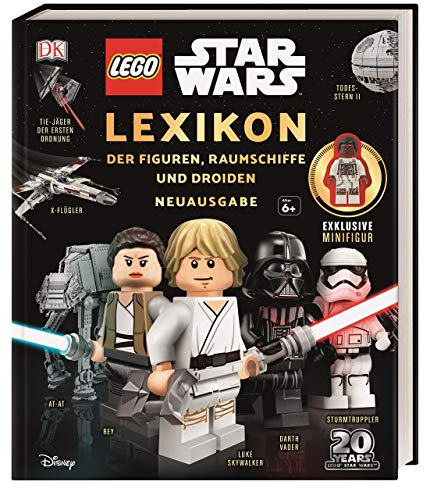LEGO® Star Wars™ Lexikon der Figuren, Raumschiffe und Droiden: Neuausgabe. Mit exklusiver Minifigur Finn