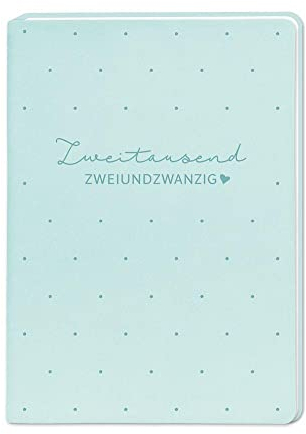 Terminplaner Lederlook A6 Mint 2022: Terminplaner Lederlook A6