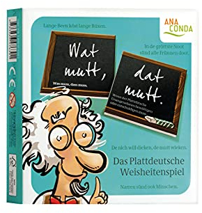 Wat mutt, dat mutt. Das Plattdeutsche Weisheiten-Spiel: Was muss, das muss. Das Plattdeutsche Weisheitenspiel