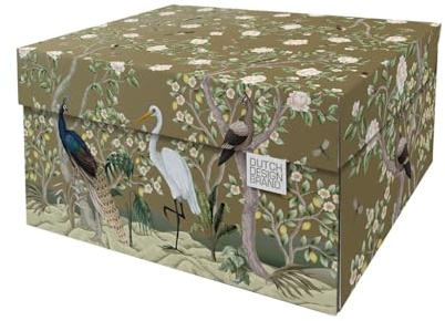 Dutch Design Brand - Storage box Golden Paradise 39.5x32x21cm