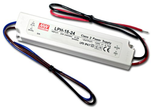 MeanWell LED Trafo 24V 0.75A 18W IP67
