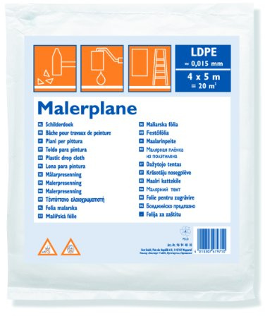 Color Expert Malerplane 4 x 5 m, 96944010