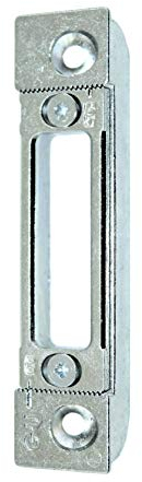 GU BKS Secury Sicherherheits Haustür Schließblech/Schließplatte 9-41773-00, 85x20x9mm zum einfräsen