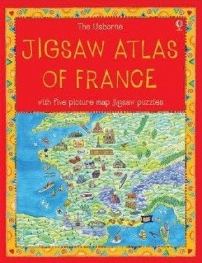 Atlas of France (Usborne Jigsaw Books S.)