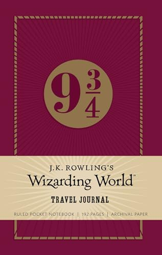J.k. Rowling's Wizarding World Travel Journal: Ruled Pocket Notebook [Lingua Inglese]
