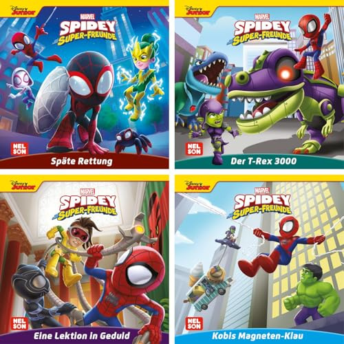 Maxi-Mini Box 53: MARVEL: Spidey und seine Super-Freunde (4x5 Exemplare): TV-Folgen im handlichen Format spannend nacherzählt für Kinder ab 3 Jahren (Nelson Maxi-Mini)
