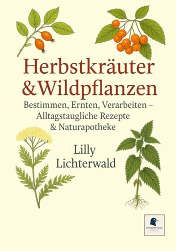 Herbstkräuter & Wildpflanzen – Bestimmen, Ernten, Verarbeiten: Alltagstaugliche Rezepte & Naturapotheke (August–November) (Lichterwald Kräuter)