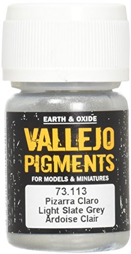 Vallejo Pigmento gris pizarra claro, 30 ml