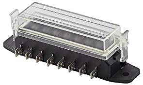 HELLA 8JD 005 993-122 Sicherungsdose - 8-polig - Stecker: Flachstecker - Stecker: 16 x side (6,3x0,8)